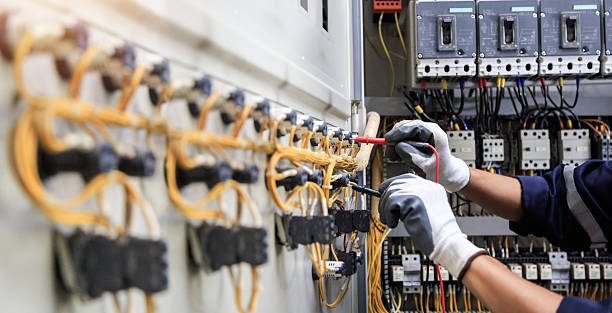 Professional Electrician technician working in Denmark, WI